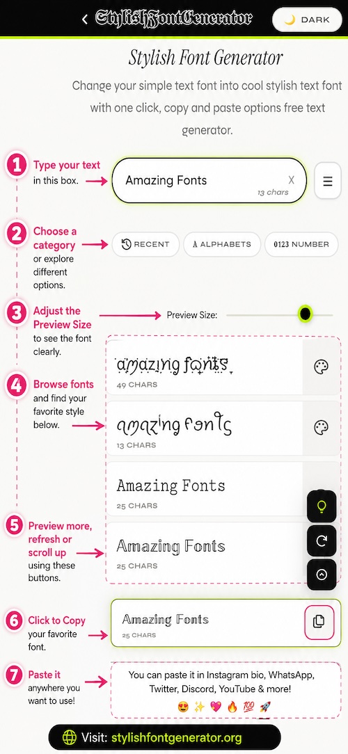How to Use Stylish Font Generator